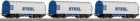 66145  Roco 3 Piece Set: Telescopic Hood cars